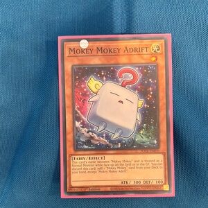 Yugioh Cards Mokey Mokey Adrift Light Type Monster 1st Edition 2020 NWOTS